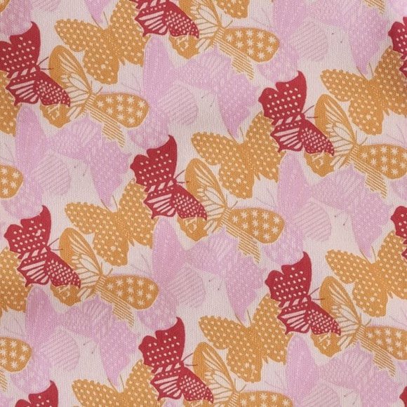 NWT Kate Quinn Small Mod Butterflies Organic Spaghetti Tie Strap Ballerina Rompe - Picture 2 of 3